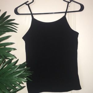black tank/camisole